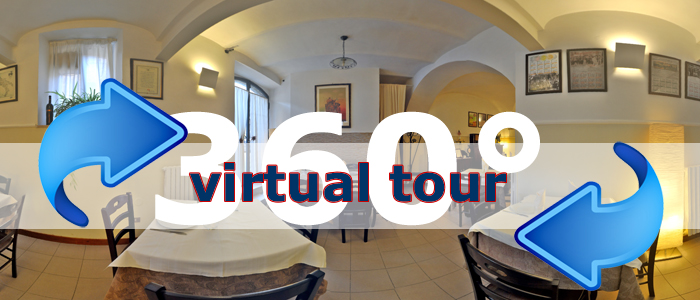 Click per visualizzare il Virtual Tour di La Sosta Torano Ristorante Pizzeria