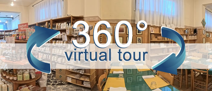 Click per visualizzare il Virtual Tour di Lu Svecciatore Un Punto Macrobiotico