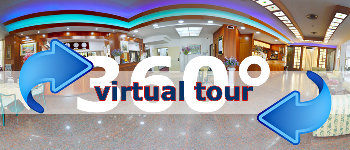 Click per visualizzare il Virtual Tour di Hotel Tassoni